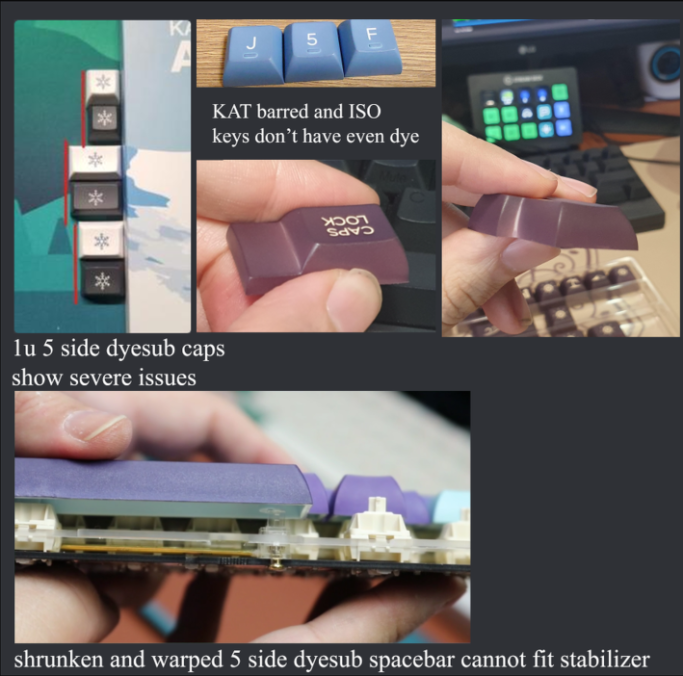 effects of flawed reverse dyesub process